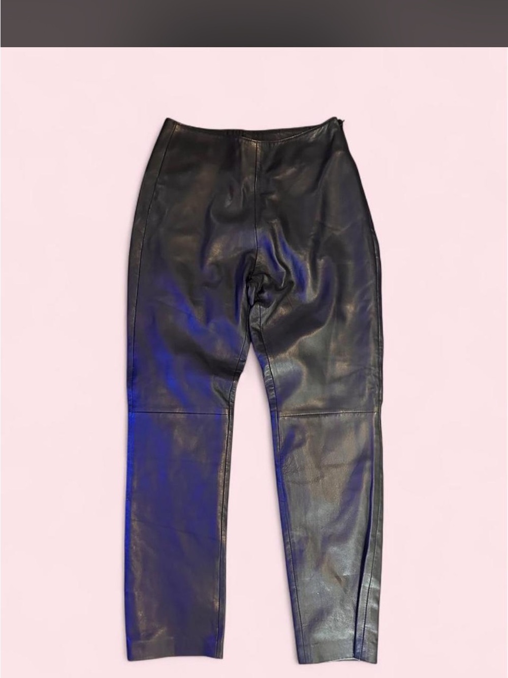 90s Vintage 100% leather Sunbelt pants